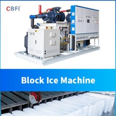 Block ice machine