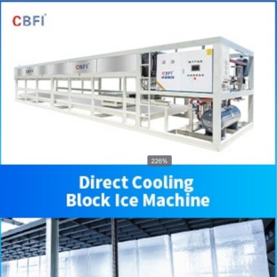 Direct Cooling block ice machine