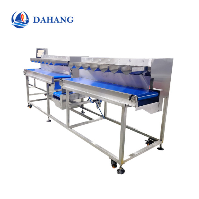 weight batcher for meat and fish