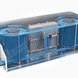 double spiral freezer