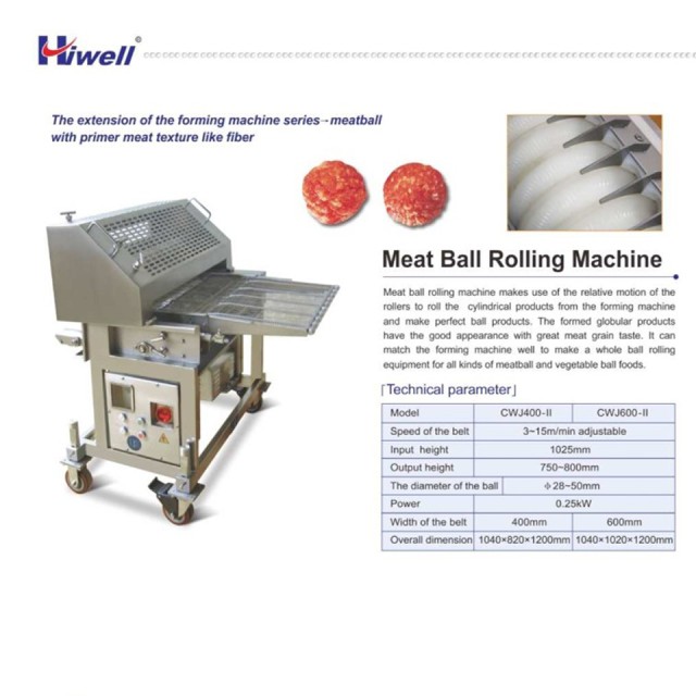 MEAT BALL ROLLING MACHINE