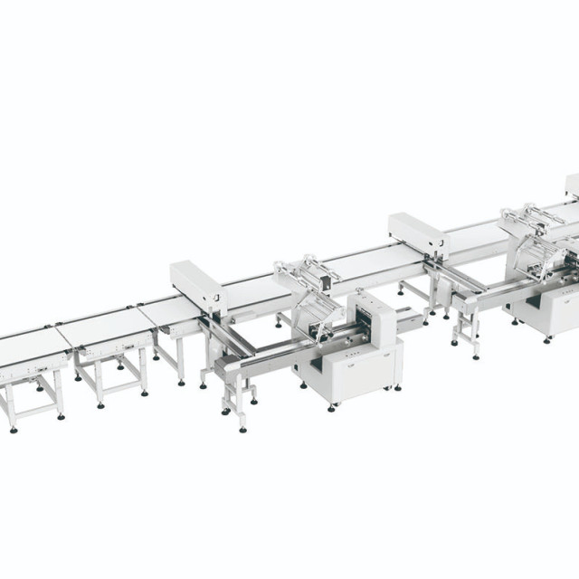 Distributing feeding system
