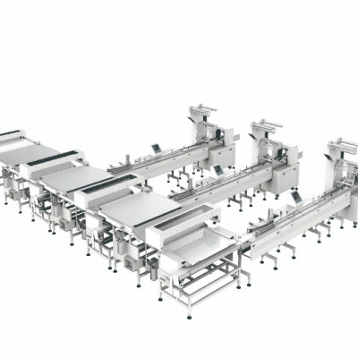 Drop down feeding system