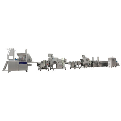 Nuggets processing line