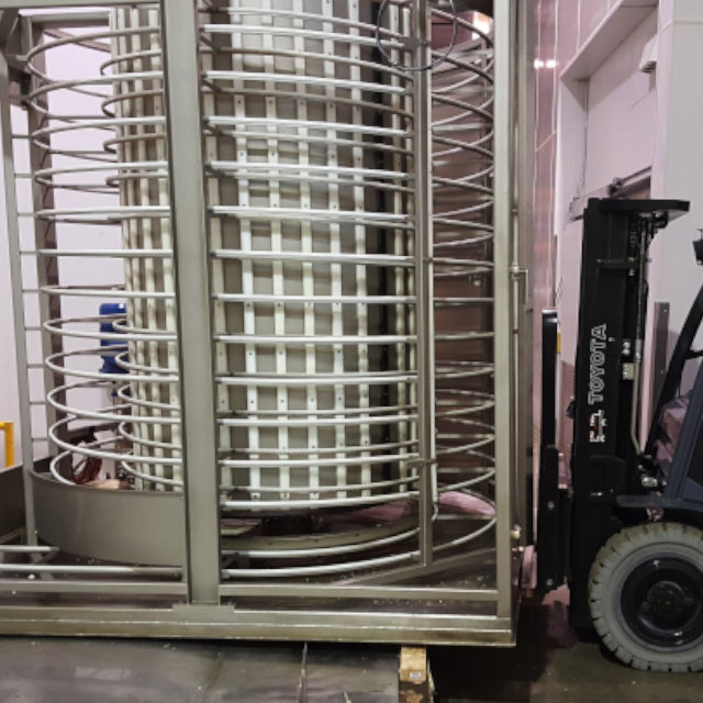 SPIRAL FREEZER - DANTECH - USED IN EXCELLENT CONDITION SPIRAL FREEZER - DANTECH - USED IN EXCELLENT CONDITION