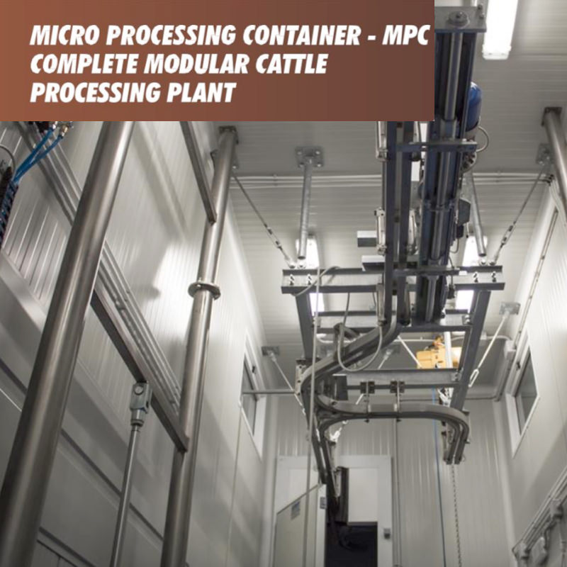 MOBILE PROCESSING PLANTS FOR BEEF PRODUCTION