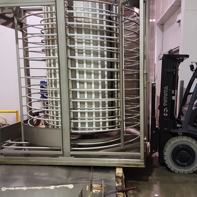 SPIRAL FREEZER - DANTECH - USED IN EXCELLENT CONDITION SPIRAL FREEZER - DANTECH - USED IN EXCELLENT CONDITION